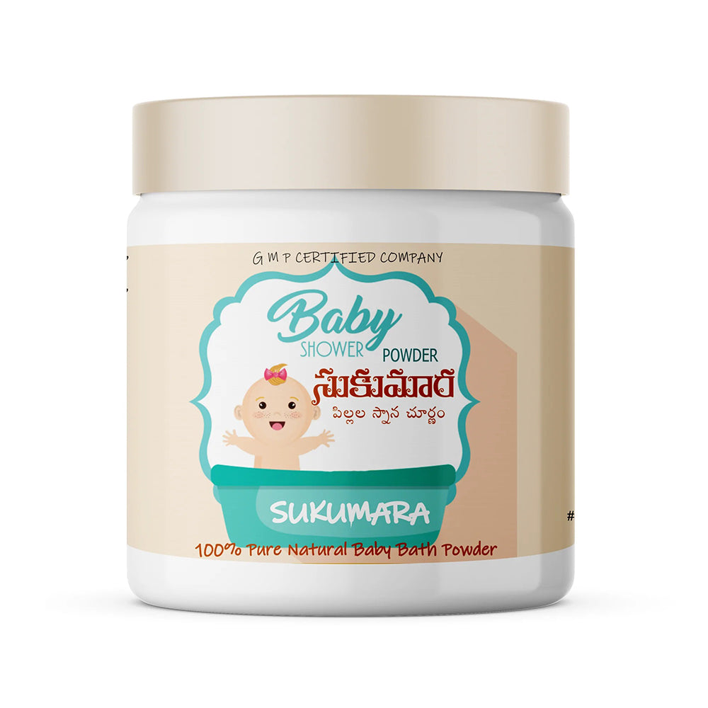 Baby Bath Powder: Happy Herbals' gentle care for little ones. Made with natural ingredients, it cleanses and soothes delicate skin. Embrace nature for baby's tender touch.