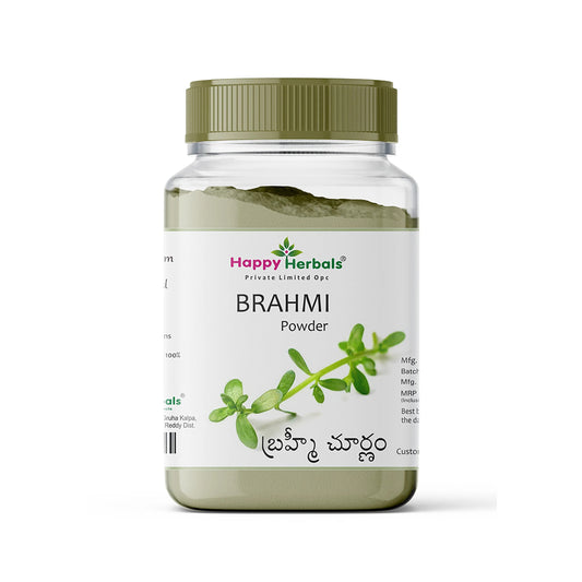 Elevate Your Well-being with Happy Herbals Brahmi Powder