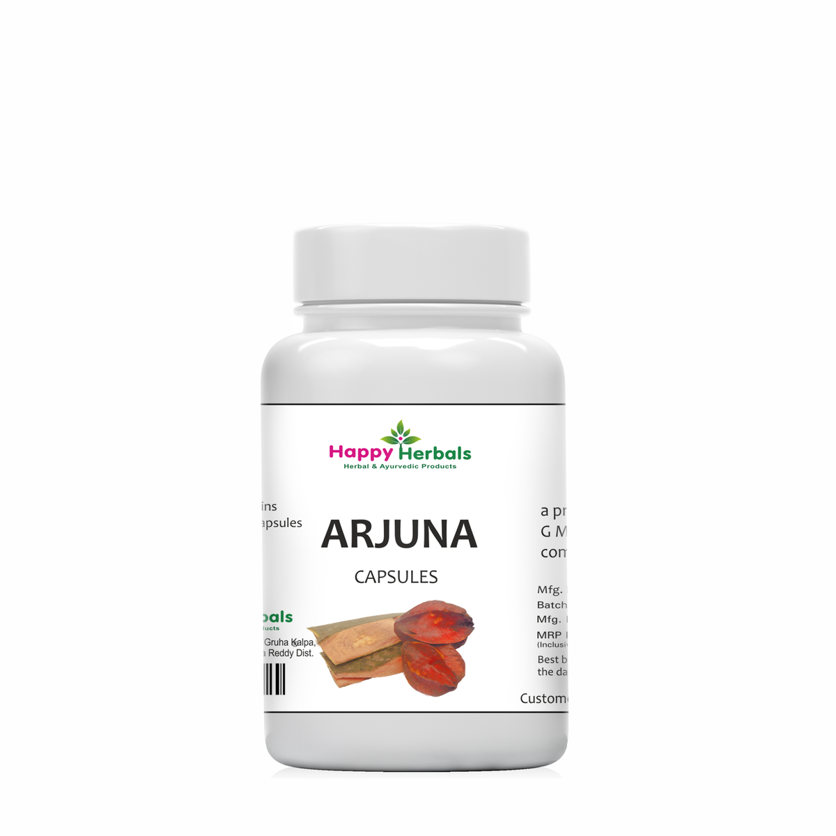 ARJUNA 60 CAPSULES Happy Herbals