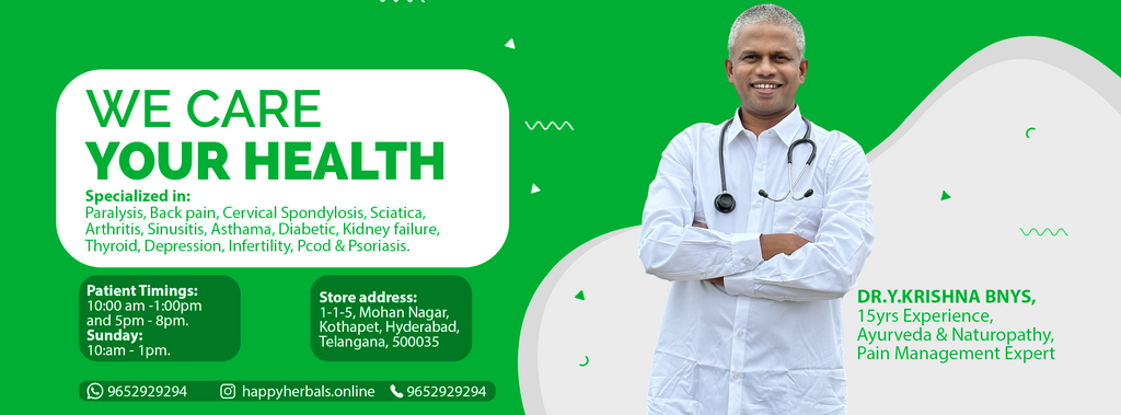 Experience Holistic Healing with Dr. Y. Krishna - Ayurvedic Pain Management Expert