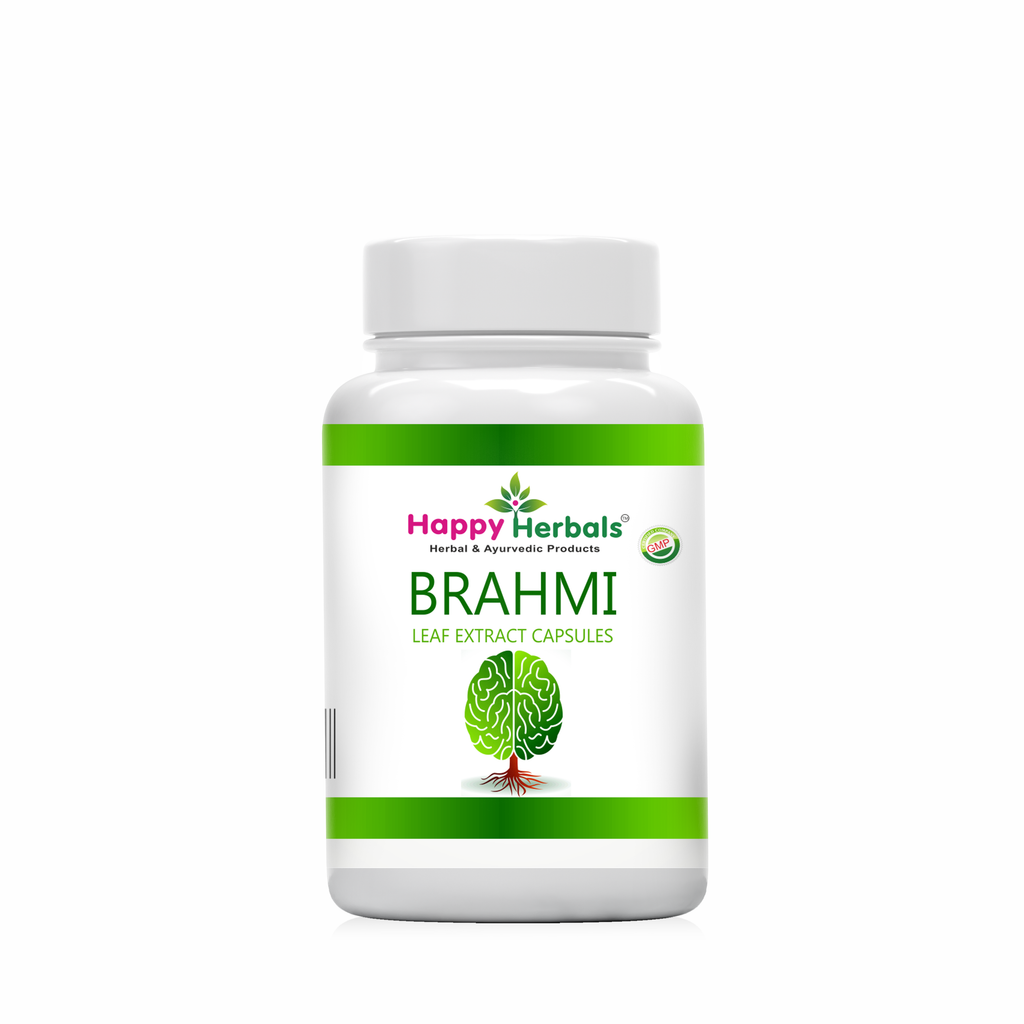 Enhance Cognitive Health with Happy Herbals Brahmi Leaf Extract Capsules