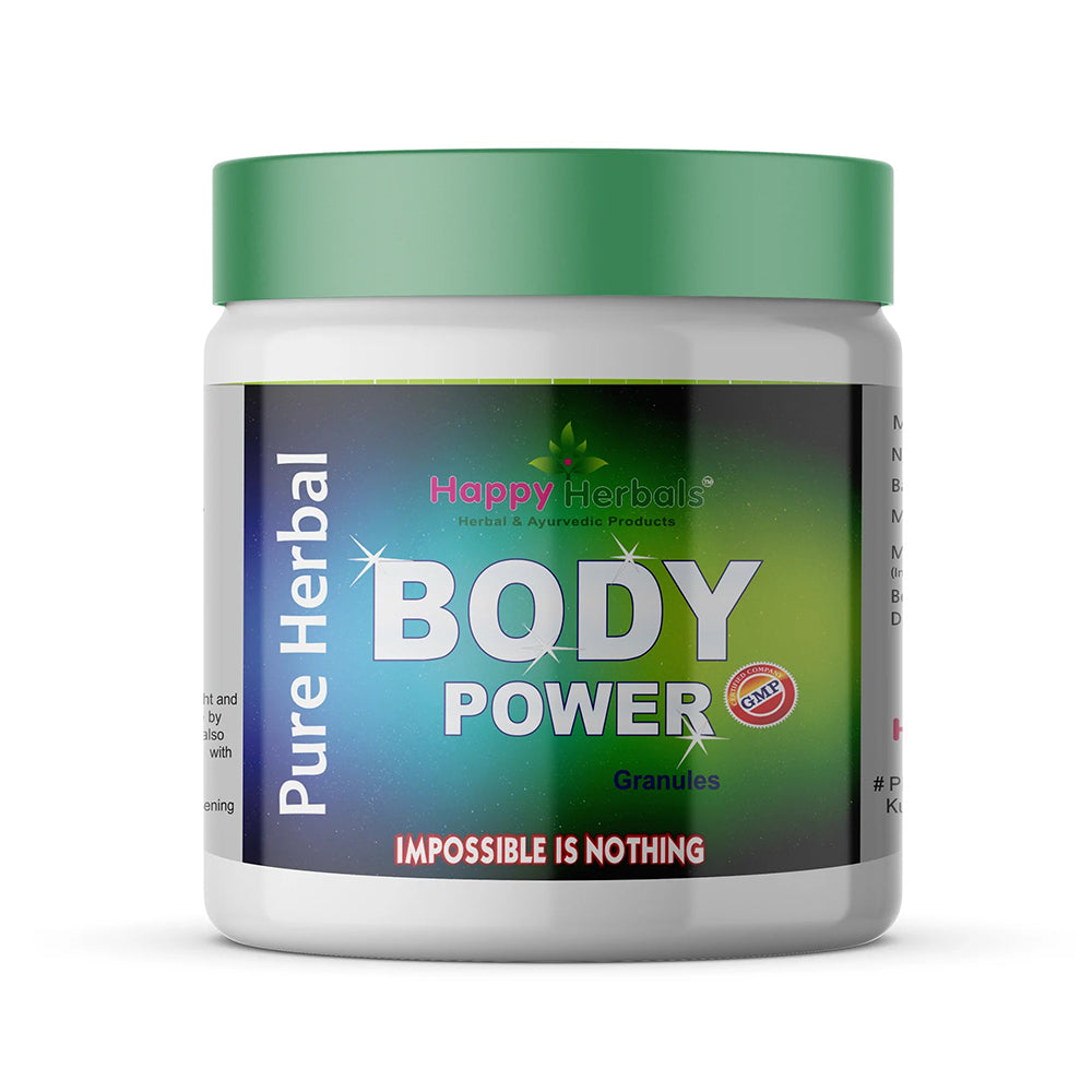 Elevate Your Strength Naturally with Happy Herbals Body Power Granules
