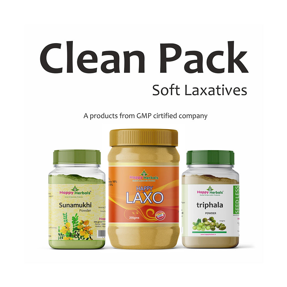 Discover Gentle Digestive Relief with Happy Herbals' Clean Pack