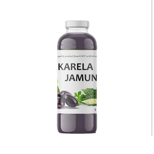 Embrace the goodness of nature with Happy Herbals' Karela Jamun Juice, a refreshing blend designed to promote healthy blood sugar levels and support overall well-being naturally.