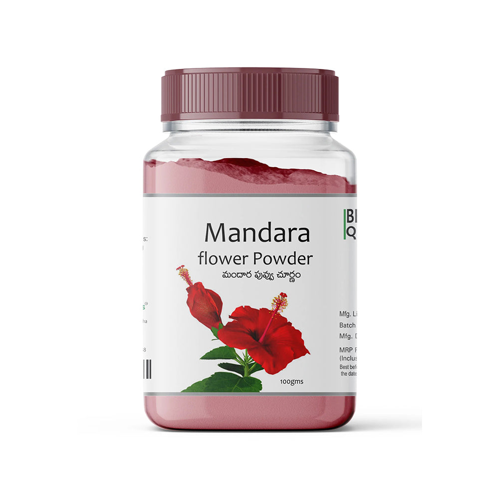 "HappyHerbals' MandaraFlower Powder: Nature's Healing Remedy"