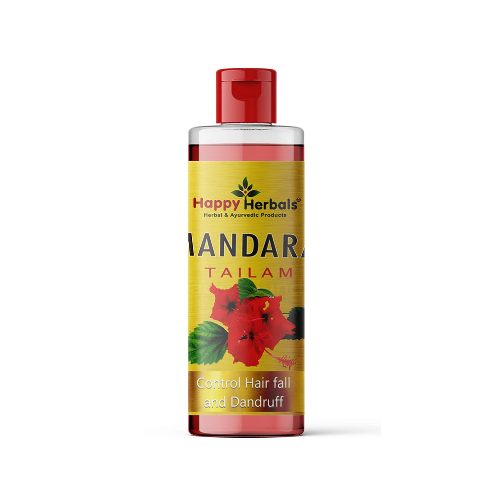Discover the Secret to Lustrous Locks with Mandara Tailam by HappyHerbals