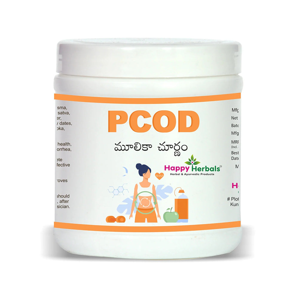 PCOD Moolika Churnam by HappyHerbals - Your Holistic Solution for Women's Health