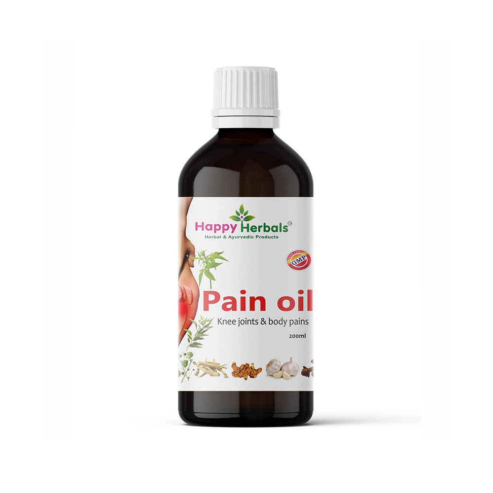 HappyHerbals' Pain Oil: Your Ultimate Solution for Knee Joints and Body Pains