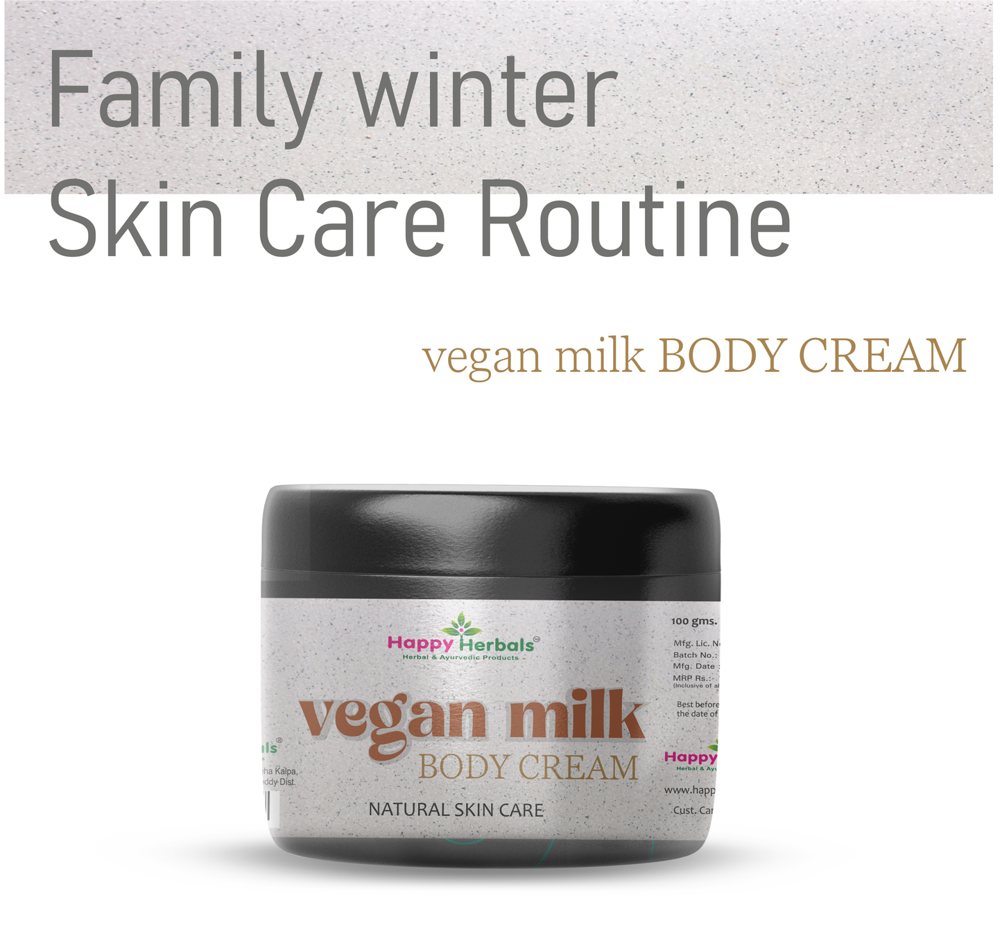 VEGAN MILK BODY CREAM 100G