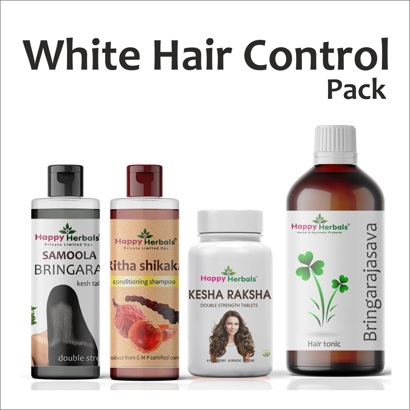 White online hair treatment