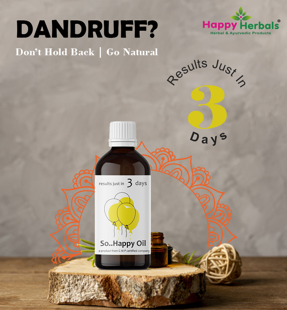 So Happy Dandruff Oil
